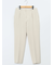 ダブルクロス テーパードパンツ ベージュ(セットアップ可能)