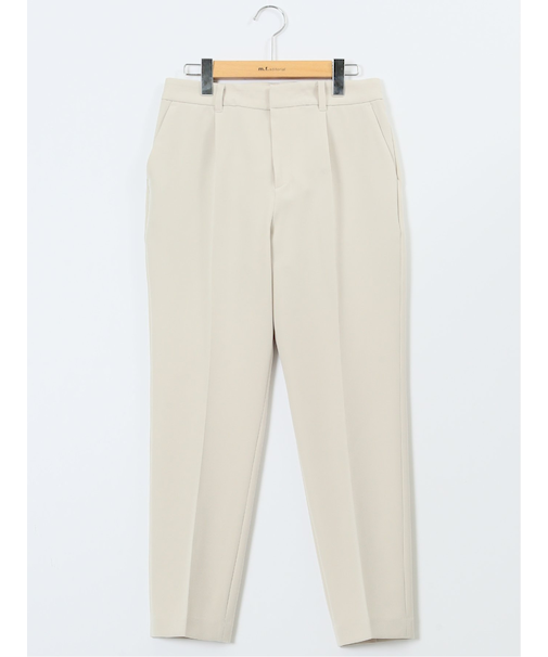 ダブルクロス テーパードパンツ ベージュ(セットアップ可能)