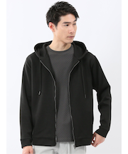 ストレッチ ブリスターツイル フルジップパーカー