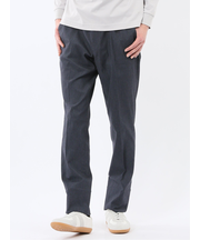 クロスストレッチ スリムフィット ノータックスラックス 紺(セットアップ可能)