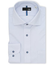 ノンアイロンストレッチ NEWスタンダードフィット カッタウェイ長袖ニットシャツ