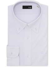 ノンアイロンストレッチ NEWスタンダードフィット ボタンダウン長袖ニットシャツ