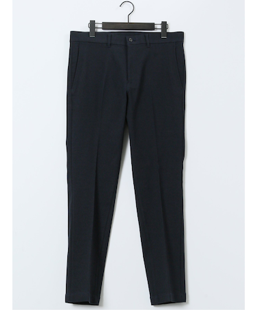 クロスストレッチ トラウザーパンツ バーズアイ