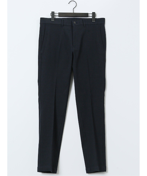 クロスストレッチ トラウザーパンツ バーズアイ