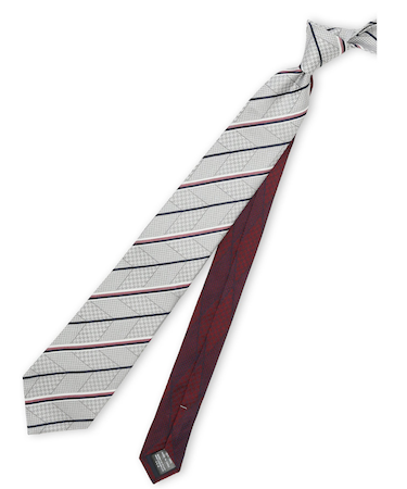 ニューヨーカーブルー/NEWYORKER BLUE シルクレギュラータイ 8.0cm幅