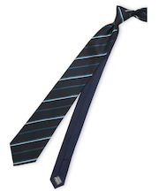 ニューヨーカーブルー/NEWYORKER BLUE シルクレギュラータイ 8.0cm幅