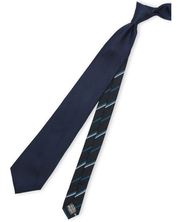 ニューヨーカーブルー/NEWYORKER BLUE シルクレギュラータイ 8.0cm幅