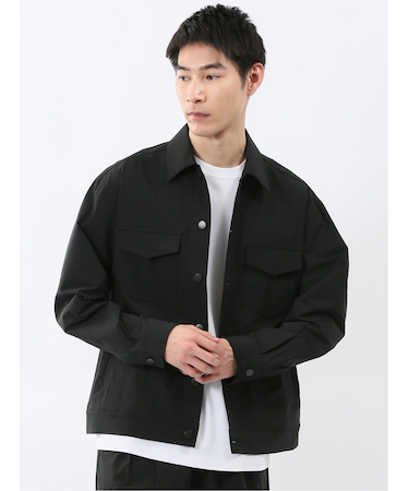 撥水ストレッチ トラッカージャケット(セットアップ可能)