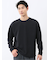 ランダムジャガード クルーネック長袖Tシャツ