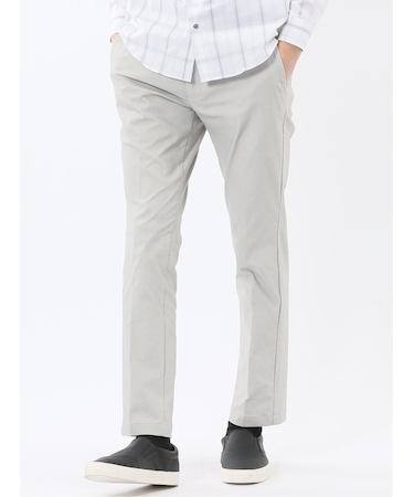 クロスストレッチ トラウザーパンツ ツイル