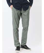 クロスストレッチ トラウザーパンツ ツイル