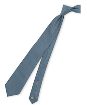 セッテピエゲ シルク小紋柄 レギュラータイ 8cm幅