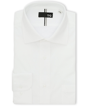 ノンアイロンストレッチ NEWスタンダードフィット ワイドカラー長袖ニットシャツ