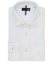 ノンアイロンストレッチ NEWスタンダードフィット ワイドカラー長袖ニットシャツ