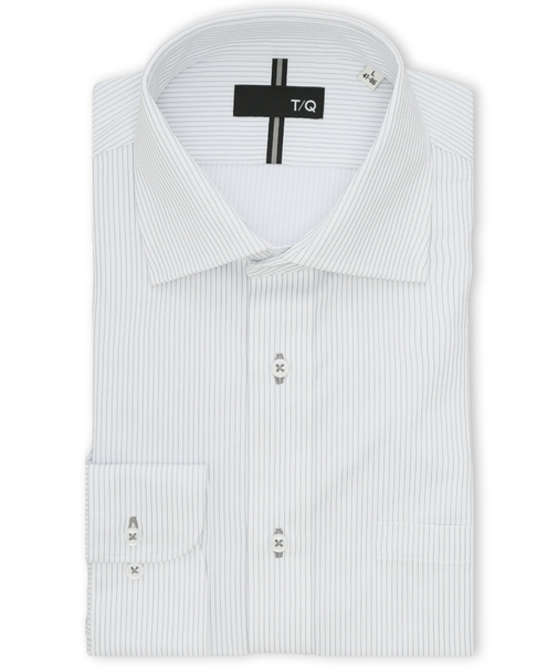 ノンアイロンストレッチ NEWスタンダードフィット ワイドカラー長袖ニットシャツ