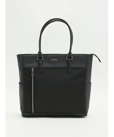 ブロックチェック トートバッグ A4対応