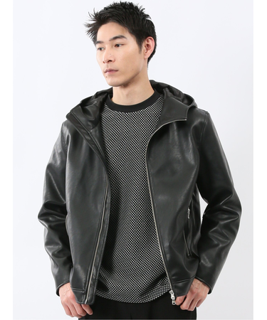 ハンドウォッシャブル フーデットブルゾン