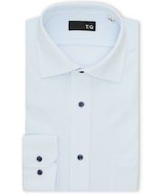 ノンアイロンストレッチ NEWスタンダードフィット ワイドカラー長袖ニットシャツ