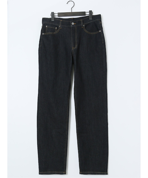 ストレッチ 5ポケット ストレートデニム