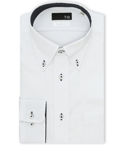 クールファクター NEWスタンダードフィット ボタンダウン 長袖シャツ