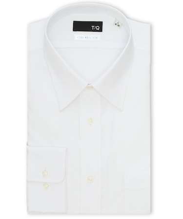 クールファクター NEWスタンダードフィット レギュラーカラー 長袖シャツ