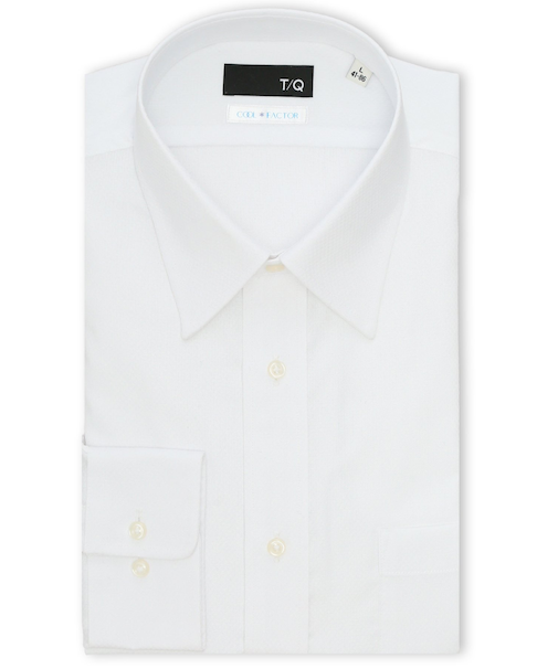 クールファクター NEWスタンダードフィット レギュラーカラー 長袖シャツ