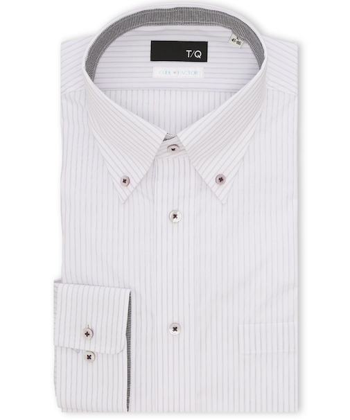 クールファクター NEWスタンダードフィット ボタンダウン 長袖シャツ