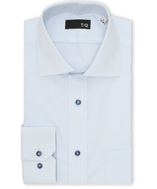 ノンアイロン NEWスタンダードフィット ワイドカラー長袖シャツ