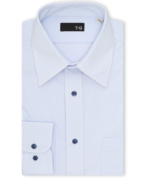 ノンアイロン NEWスタンダードフィット レギュラーカラー長袖シャツ