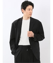 ストレッチ ナチュラルワッシャー 2ボタンジャケット(セットアップ可能)