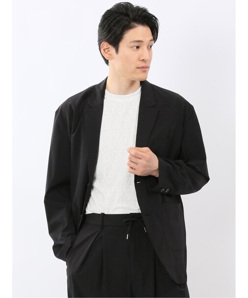 ストレッチ ナチュラルワッシャー 2ボタンジャケット(セットアップ可能)