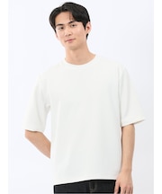 ストレッチ アムンゼン クルーネック 5分袖 Tシャツ