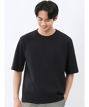 ストレッチ アムンゼン クルーネック 5分袖 Tシャツ