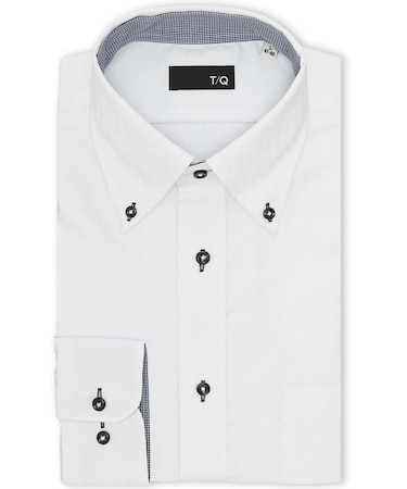 ノンアイロン NEWスタンダードフィット ボタンダウン長袖シャツ