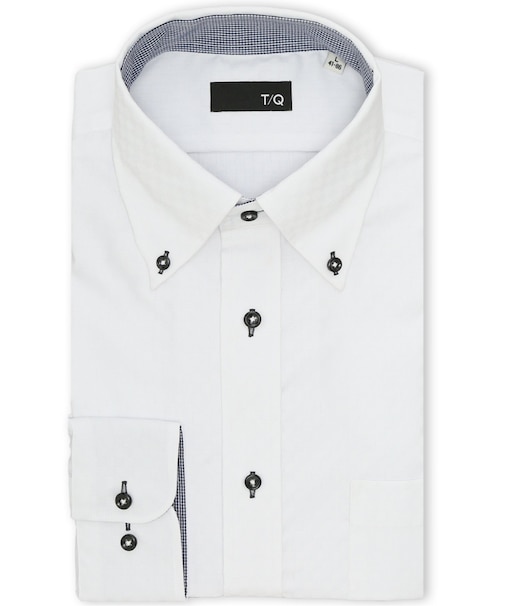 ノンアイロン NEWスタンダードフィット ボタンダウン長袖シャツ