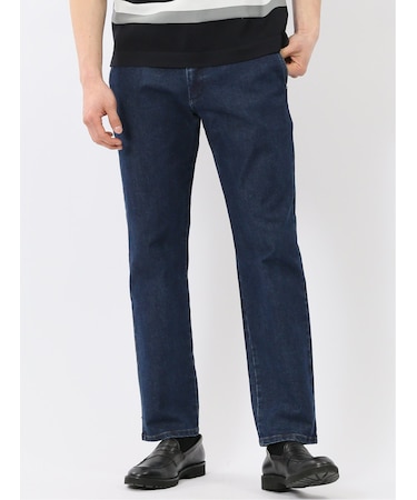 ストレッチ デニム トラウザーパンツ(セットアップ可能)