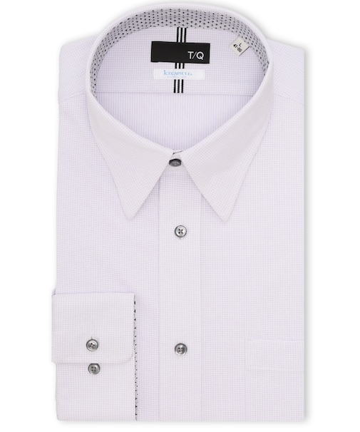 アイスカプセル NEWスタンダードフィット ループボタンダウン長袖ニットシャツ