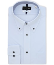 アイスカプセル NEWスタンダードフィット ボタンダウン長袖ニットシャツ