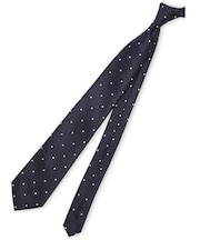 ウォッシャブル ドット柄 レギュラータイ 8.0cm幅