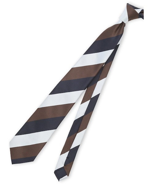 ウォッシャブル ストライプ柄 レギュラータイ 8.0cm幅