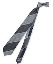 シルク ストライプ柄 フレスコタイ 8cm幅