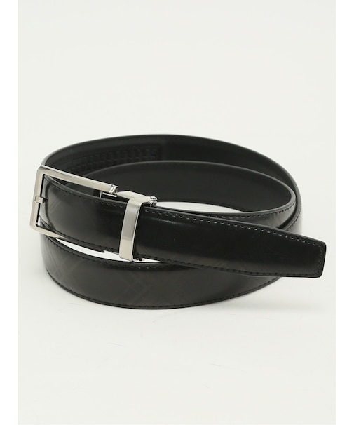 スマート アジャストフリー チェックプリント ベルト