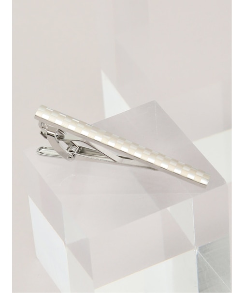 市松チェック タイバー