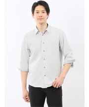 ストレッチ ソラーロ レギュラーカラー 7分袖 シャツ