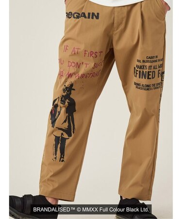 セマンティックデザイン セマンティックデザイン BRANDALISED × ECOPET ストレッチトラウザーパンツ