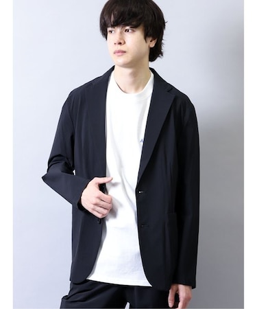 セマンティックデザイン コーデュラ ストレッチ セットアップ 2ボタンスリムジャケット