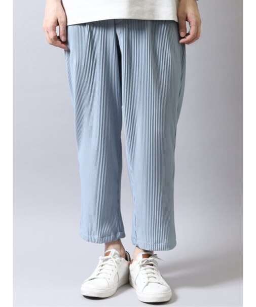 セマンティックデザイン ストレッチ セットアップ イージーパンツ