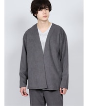 セマンティックデザイン カルゼ起毛 セットアップ シャツカーディガン