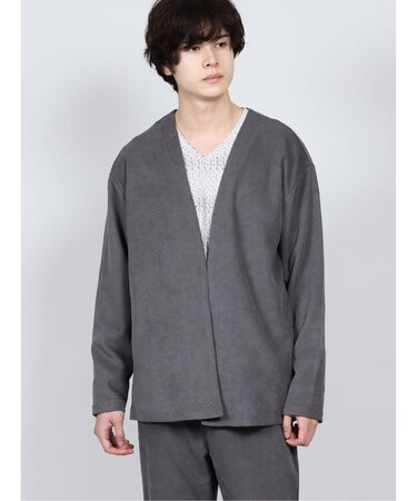 セマンティックデザイン カルゼ起毛 セットアップ シャツカーディガン
