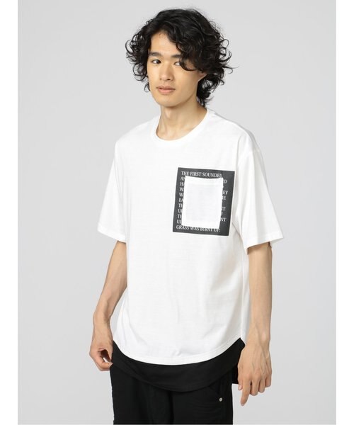 【未使用】　芽風　センソユニコ　Tシャツ　カットソー　ポンチョ　半袖　白 楽天市場】Tシャツ レディース トップス カットソー 半袖 クルー